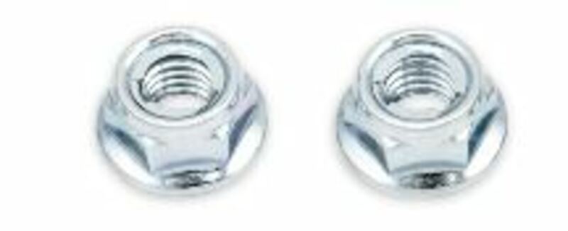 BOLT Flange Fuji-style Nut M6x1mm Head 10mm Steel 10 pieces