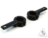 DENALI Frame & Crash Bars Light Mount Ø21-29mm Black