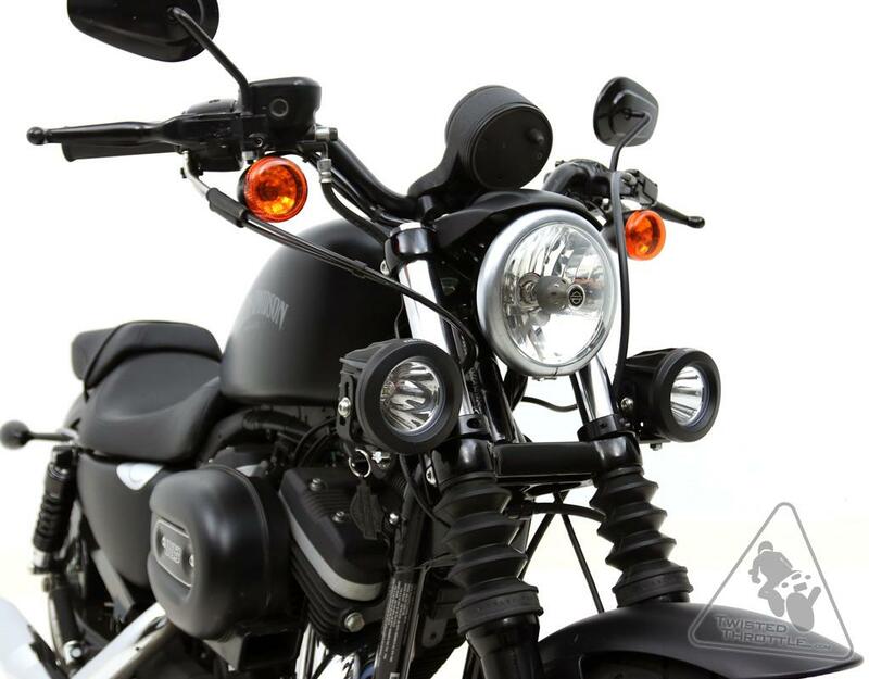 DENALI Forks Tubes Light Mount Ø39-49mm Black