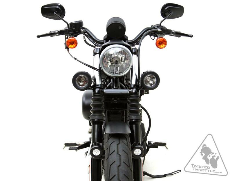 DENALI Forks Tubes Light Mount Ø39-49mm Black