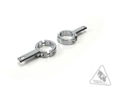 DENALI Forks Tubes Light Mount Ø39-49mm Chrome