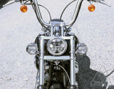 DENALI Forks Tubes Light Mount Ø39-49mm Chrome