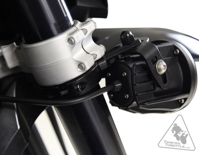 DENALI Inverted Forks Light Mount Ø50-60mm Black