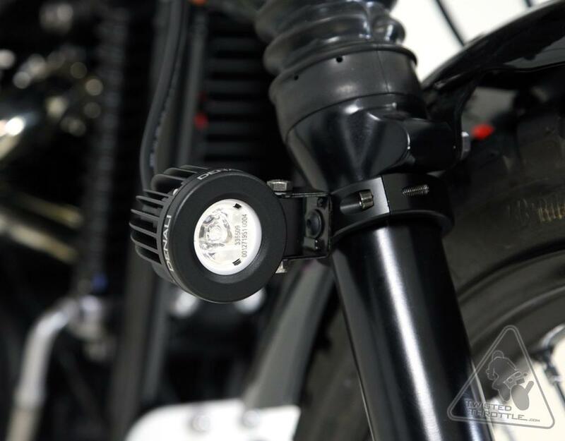 DENALI Inverted Forks Light Mount Ø50-60mm Black