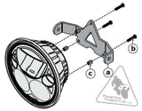 DENALI M5 Adpater Kit Light Mount Yamaha
