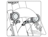 DENALI Light Mount Honda Cruisers