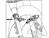 DENALI Light Mount Kawasaki Vulcan/Yamaha Star Cruisers