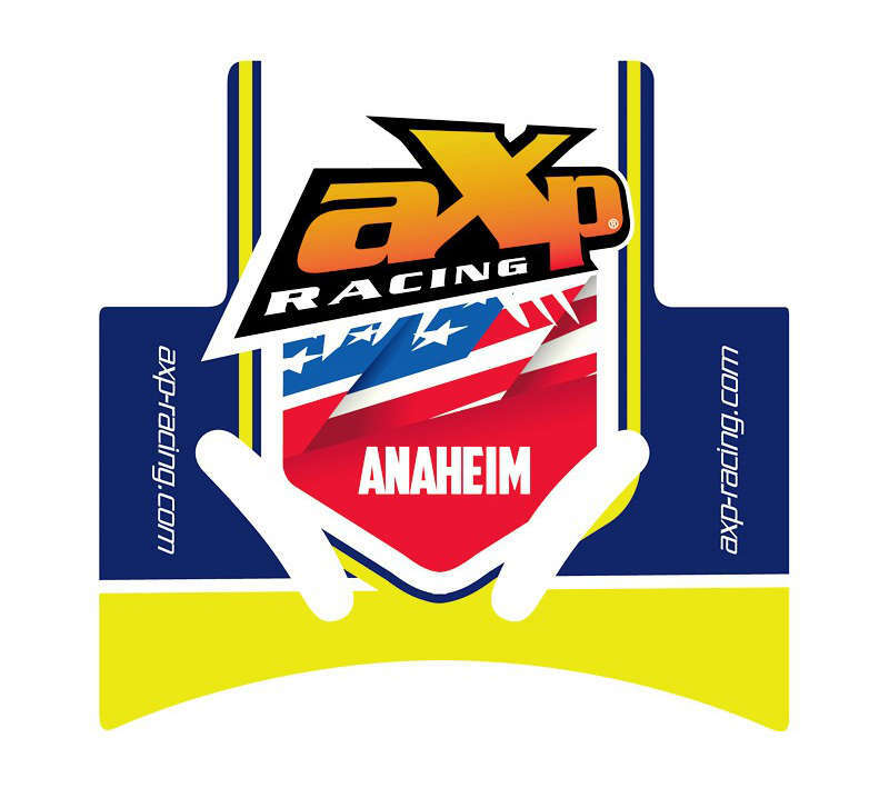 AXP Anaheim MX Glide plate - HDPE 6mm Husqvarna FC450