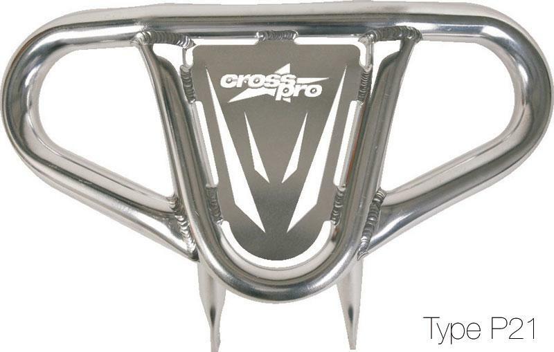 ART Type P21 Aluminium Front bumper - Polaris Predator 500