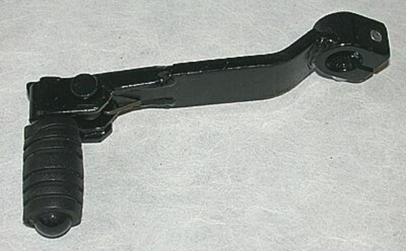 BIHR Gear Lever Steel Black w/ Rubber Yamaha DT50M/50MX/125MX