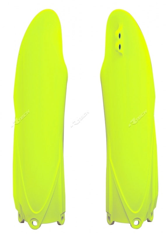 RACETECH Fork Guards - Neon Yellow