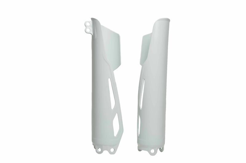 RACETECH Fork Guards - White
