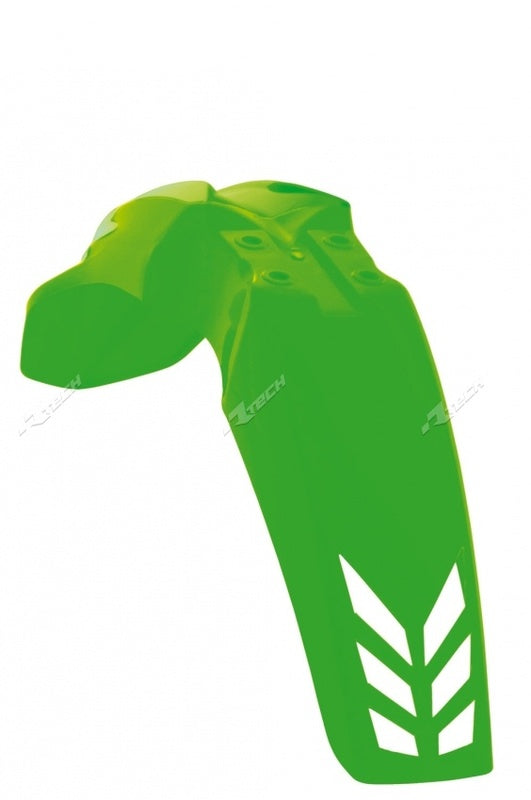 RACETECH Front Fender Neon Green USA Kawasaki KX250F