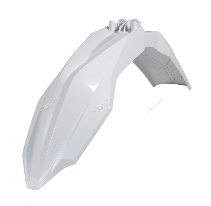 RACETECH Front Fender White Husqvarna