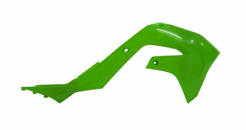 RACETECH Radiator Covers Green Kawasaki KX450F