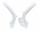 RACETECH Bi-material Frame Guard White