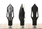 V PARTS Arrow LED Indicators Black Universal