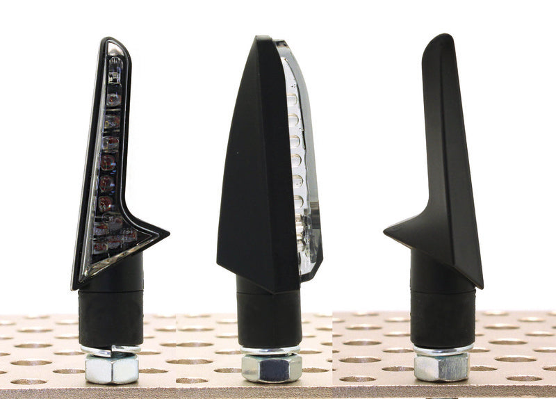V PARTS Hook LED Indicators Black Universal