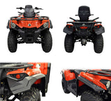 DIRECTION 2 Overfender Kit Black Can-Am Outlander 500 L MAX