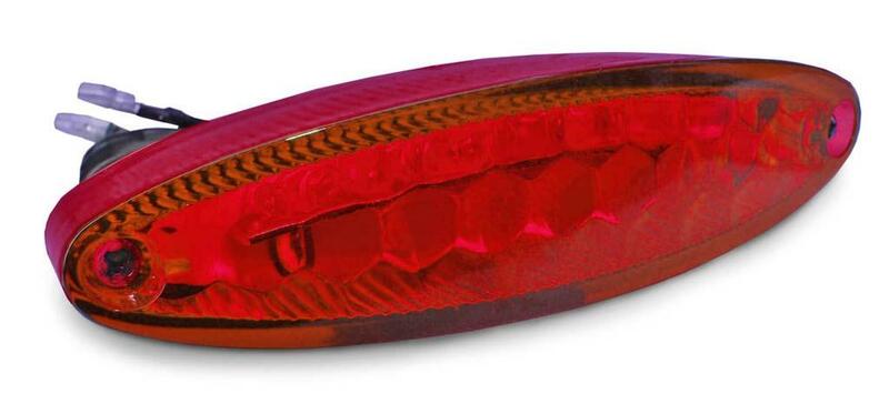 V PARTS Space Rear Light LED Red Universal