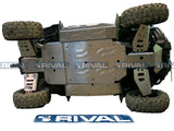 RIVAL Complete skid plate kit - Aluminium CF Moto Zforce 800/1000