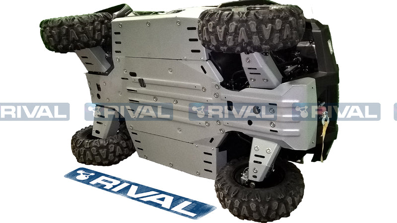 RIVAL Skid Plate - Aluminium 4mm CF Moto Uforce 500/800