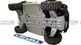 RIVAL Skid Plate - Aluminium 4mm CF Moto Uforce 500/800