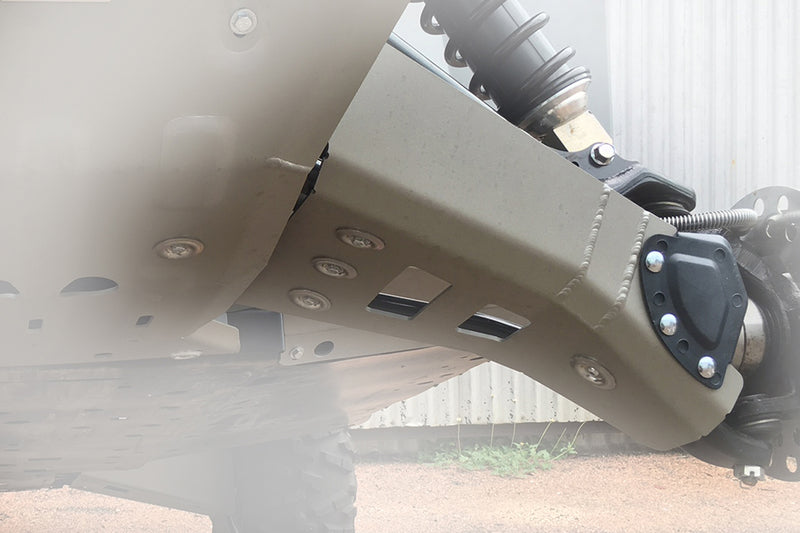 RIVAL Complete skid plate kit - Aluminium Yamaha Wolverine 700