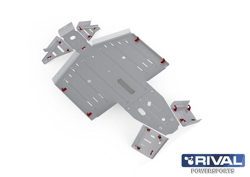RIVAL Complete skid plate kit - Aluminium Polaris General