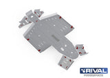 RIVAL Complete skid plate kit - Aluminium Polaris General