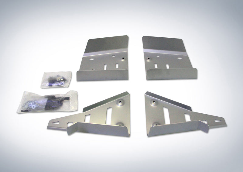 RIVAL Complete skid plate kit - Aluminium Polaris General