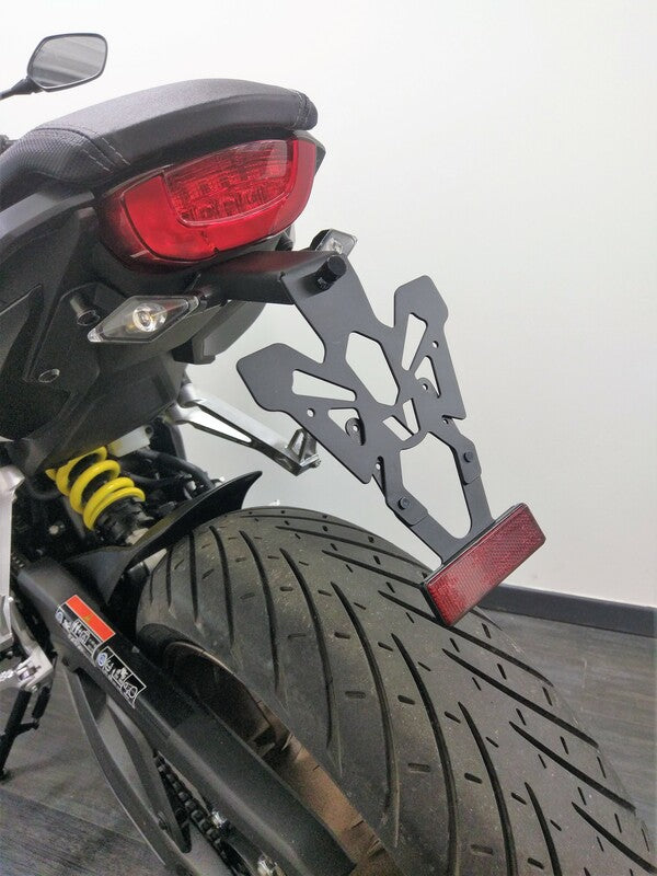 V PARTS License Plate Holder Black Honda CB650R