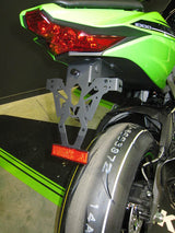 V PARTS License Plate Holder Black Kawasaki ZX10R