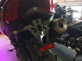 V PARTS License Plate Holder Black Yamaha T-Max 530