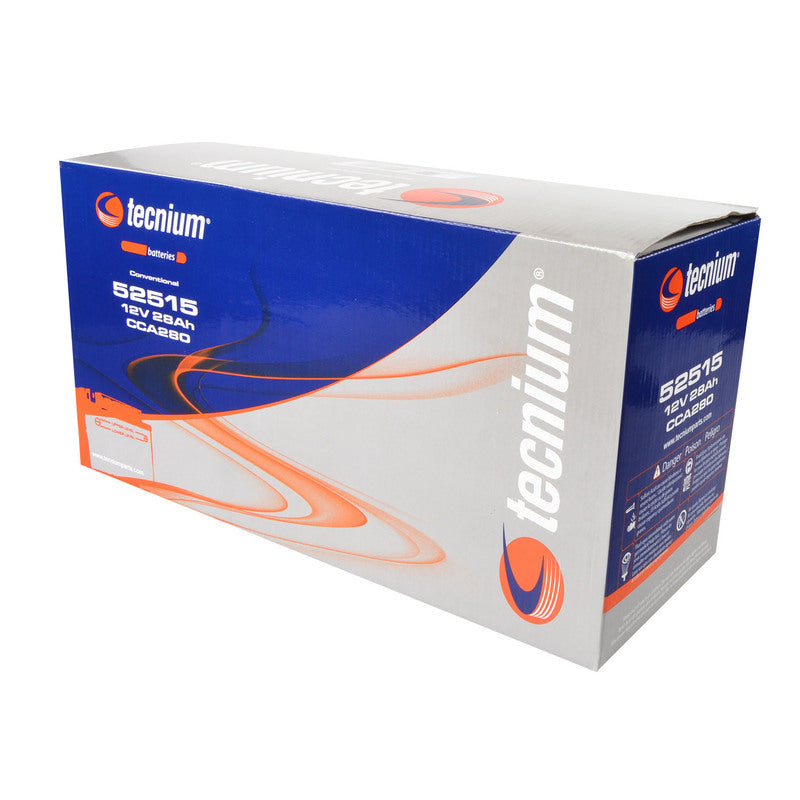 TECNIUM Battery Conventional with Acid Pack - 52515
