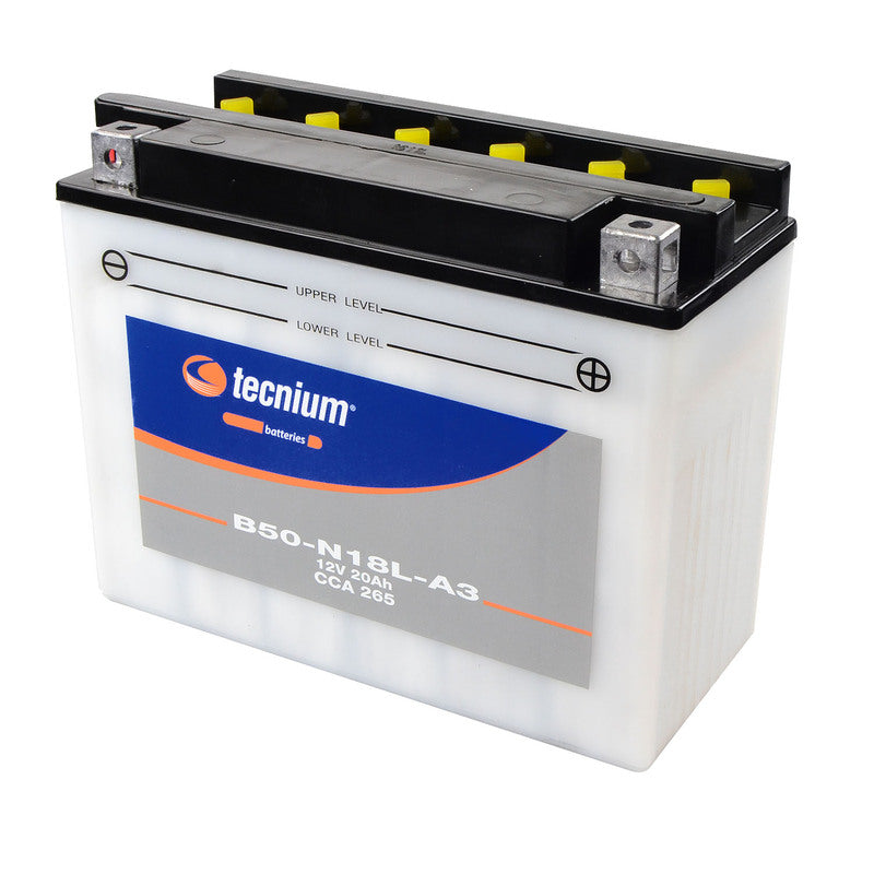 TECNIUM Battery Conventional with Acid Pack - B50-N18L-A3