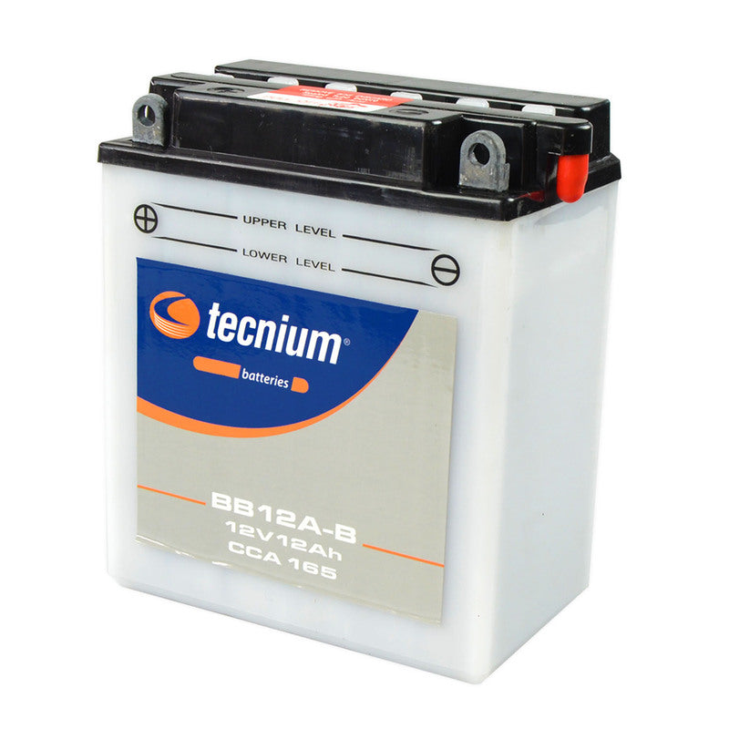 TECNIUM Battery Conventional with Acid Pack - BB12A-B