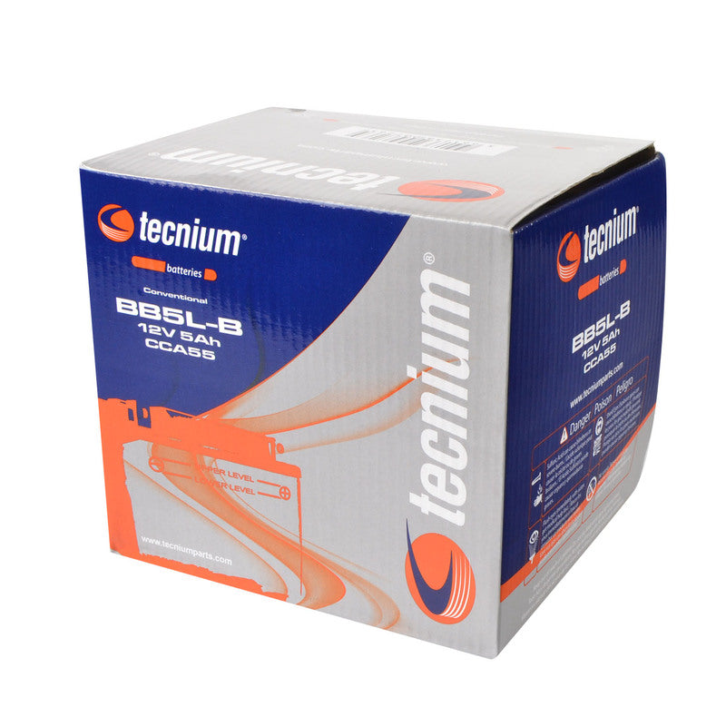 TECNIUM Battery Conventional with Acid Pack - BB5L-B