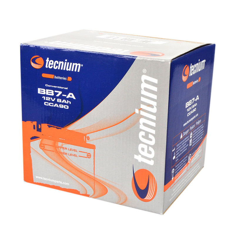 TECNIUM Battery Conventional with Acid Pack - BB7-A