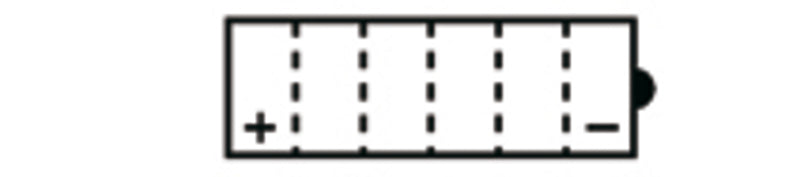 TECNIUM Battery Conventional with Acid Pack - BB9-B