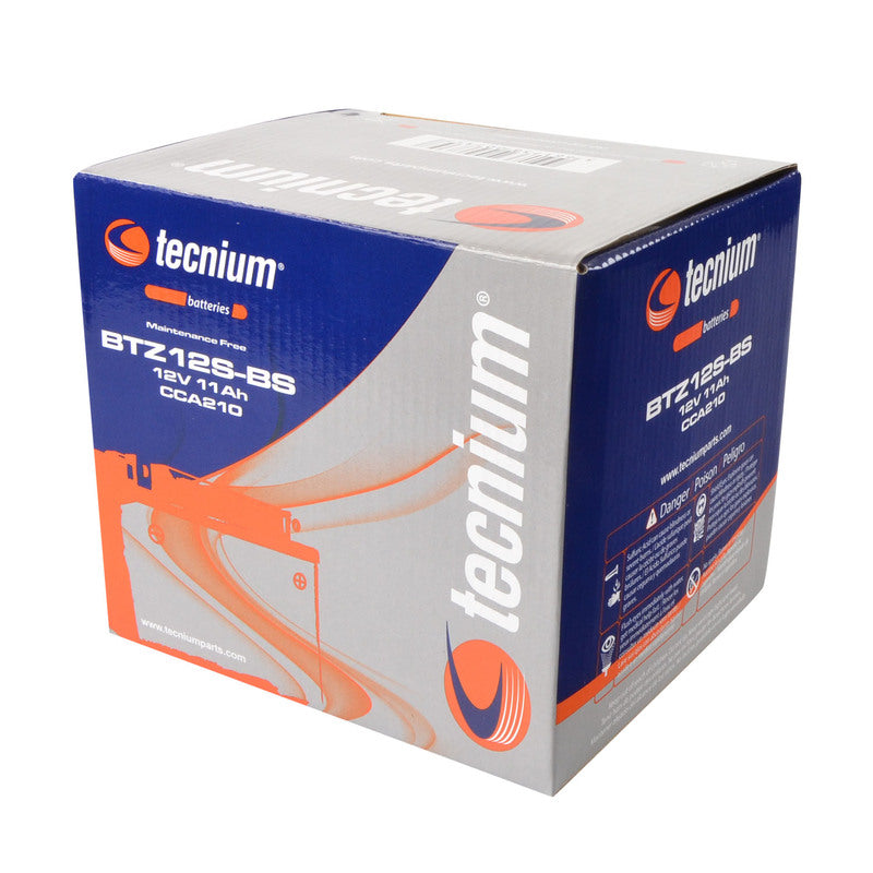 TECNIUM Battery Maintenance Free with Acid Pack - BTZ12S-BS