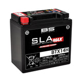 BS BATTERY SLA Max Battery Maintenance Free Factory Activated - BTX14H