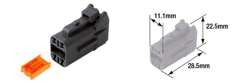 TOURMAX Electrical Male Coupler Waterproof Type 060 (FRM)