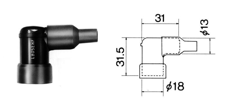 NGK Spark Plug Cap - LDFH