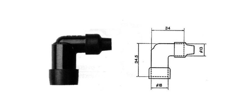 NGK Spark Plug Cap - LZEH