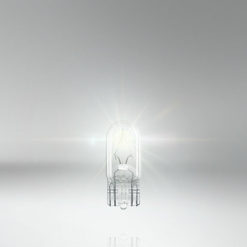 OSRAM Original Line W3W Light Bulbs 12V 3W - x10