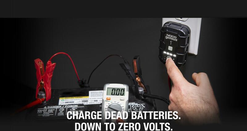 NOCO Genius1 Smart Battery Charger 6/12V 1A