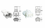 BIHR 2 plugs end set Connectors 090 SMTO series OE Type Ø0,85mm²/1,25mm² - 5 sets