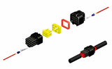 BIHR 8 plugs end set Connectors 090 FRKW OE Type - 5 sets