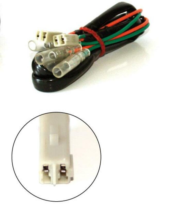 BIHR Indicator Lights Adapter Cable Honda/Kawasaki Type